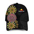 NAIDOC Week 2022 Cap Version 02 Aboriginal Dot GET UP LT13