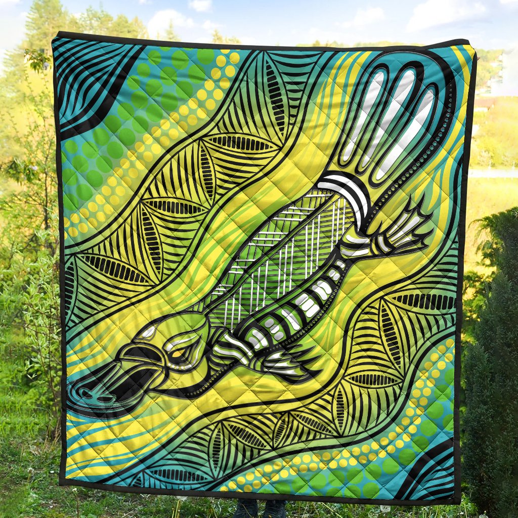 premium-quilts-aboriginal-platypus