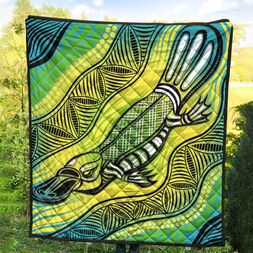 premium-quilts-aboriginal-platypus