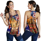 Australia Anzac Day 2021 Women's Racerback Tank - Anzac Day Commemoration 1939 - 1945 - Vibe Hoodie