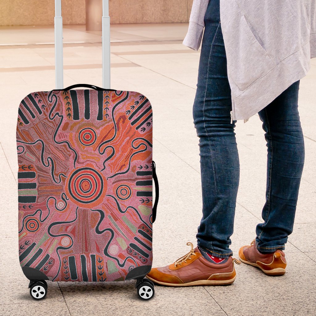 aboriginal-luggage-covers-indigenous-footprint-landscape