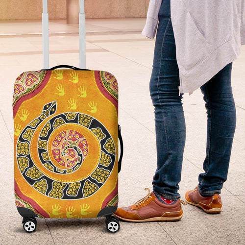 luggage-cover-aboriginal-unique-style-snake-orange-color-2021