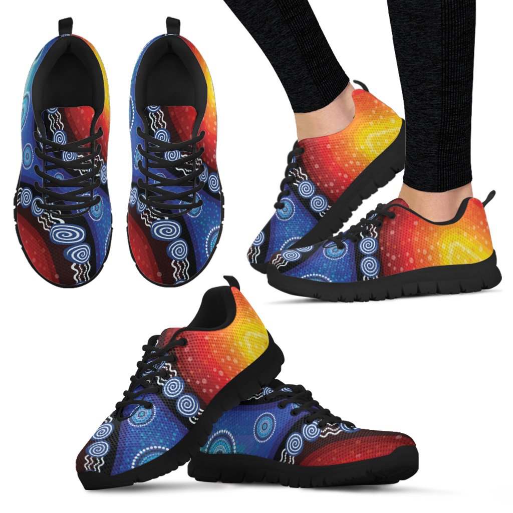 sneaker-aboriginal-color-dot-painting