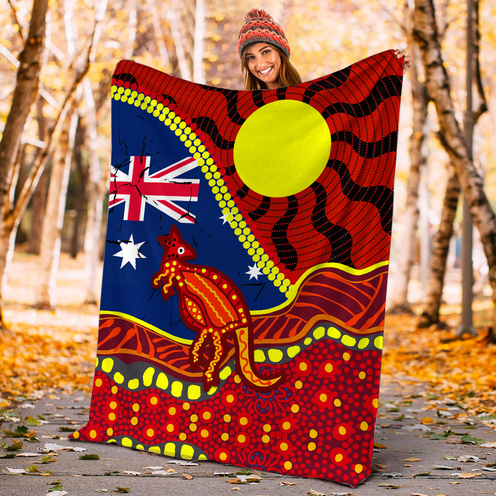 australia-day-indigenous-art-blanket