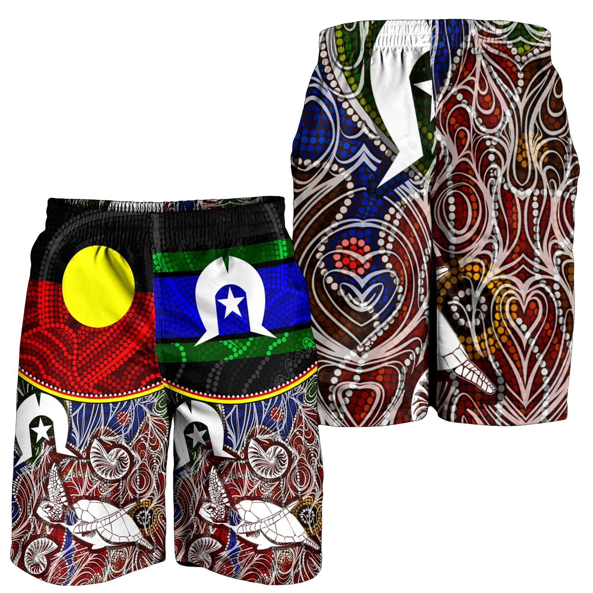mens-short-aboriginal-dot-in-naidoc-week-style