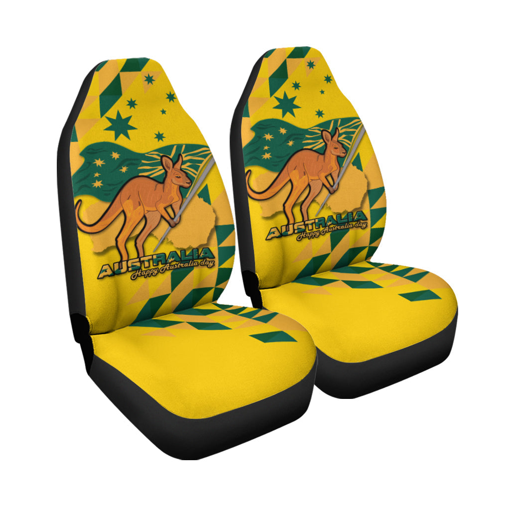 Australia Day Proud To Be Aussie Car Seat Covers - LT12
