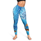 leggings-aboriginal-view-sea-with-fish-and-boat