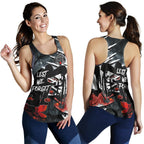 Anzac Day Woman's Racerback Tank - The Spirit of Anzac - Vibe Hoodie