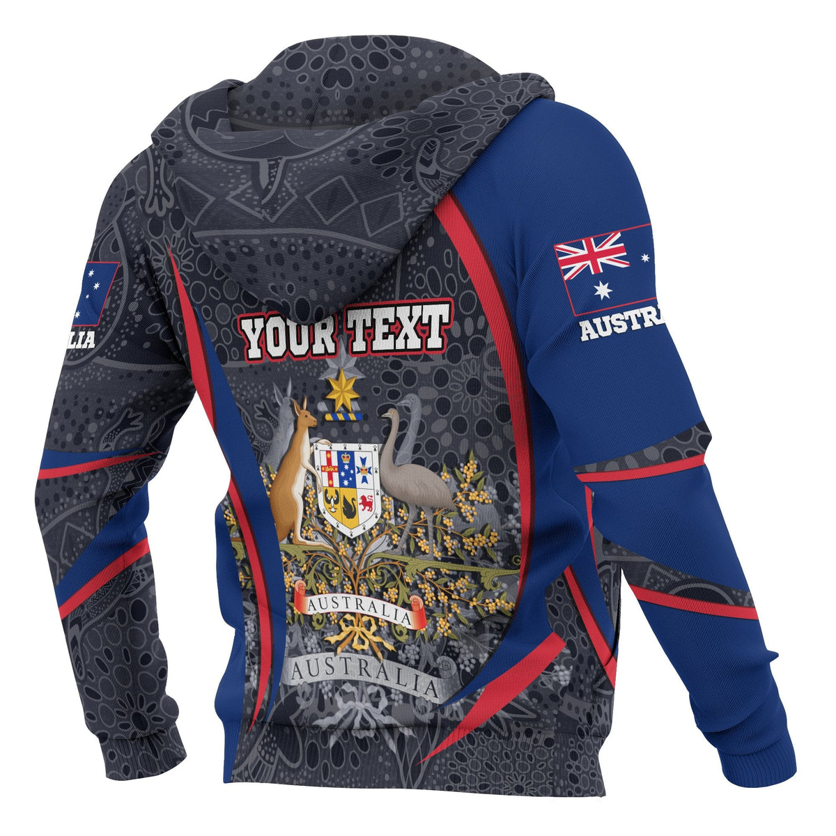 custom-text-hoodie-australian-coat-of-arms-aussie-spirit