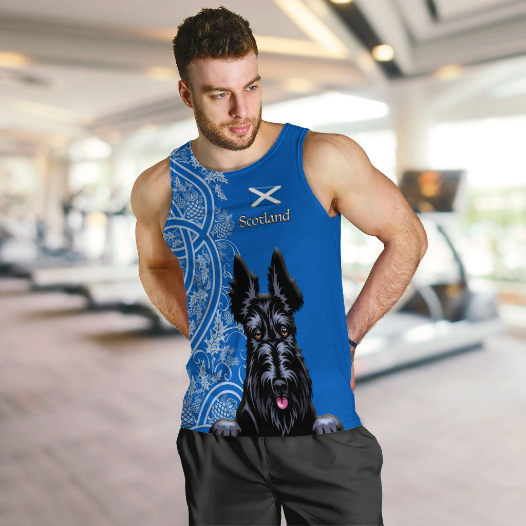 scottish-terrier-with-thistle-men-tank-top