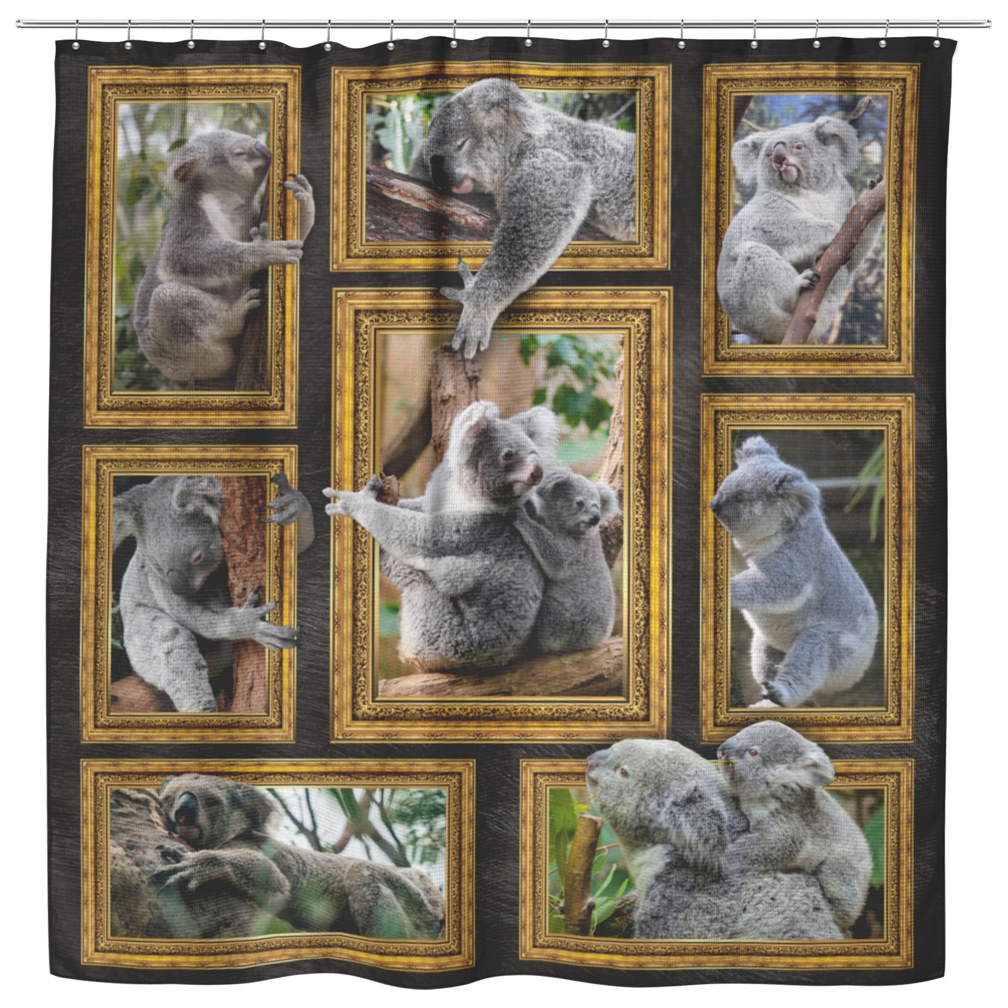shower-curtain-koala-shower-curtain-3d-frame