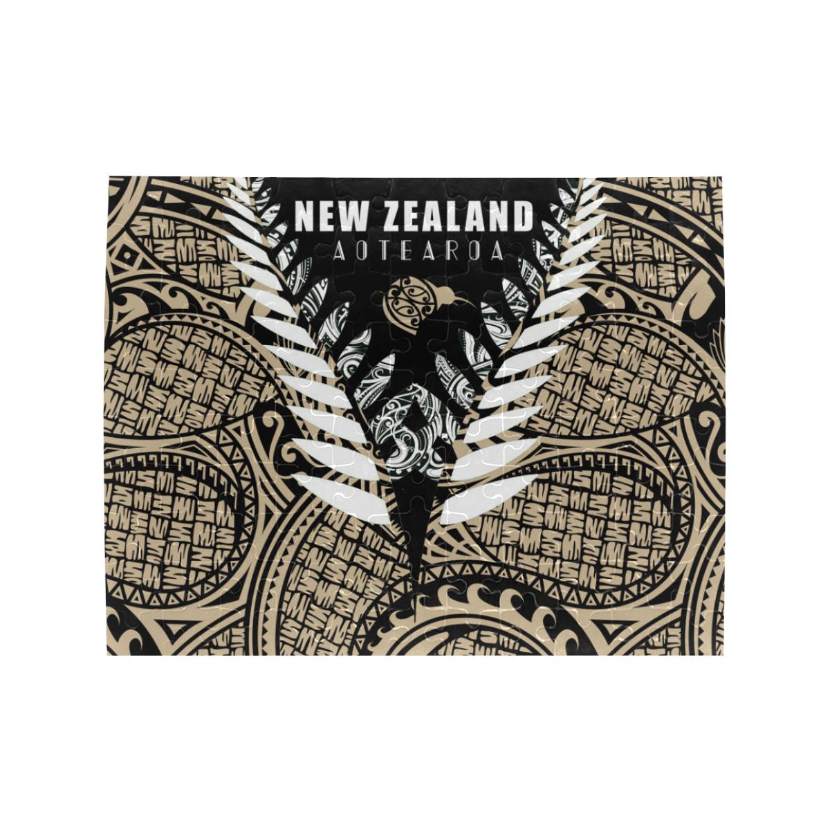 new-zealand-aotearoa-silver-fern-jigsaw-puzzle-gold-vline-version