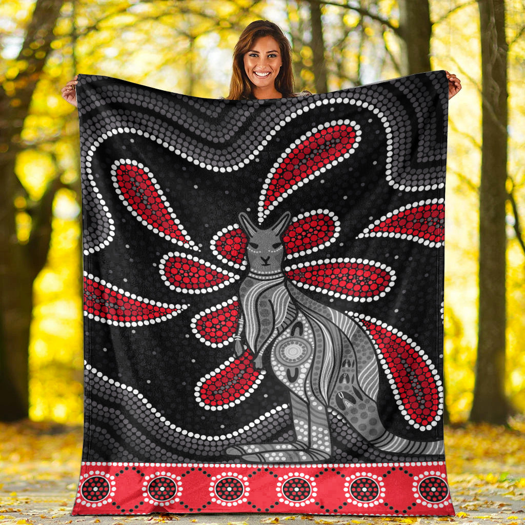 aboriginal-boomerang-premium-blanket-kangaroo-australia