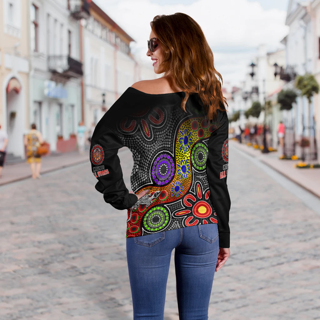 all-stars-christmas-off-shoulder-sweater-indigenous-dreamtime