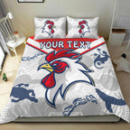 custom-personalised-roosters-bedding-set-sydney-indigenous-version-white