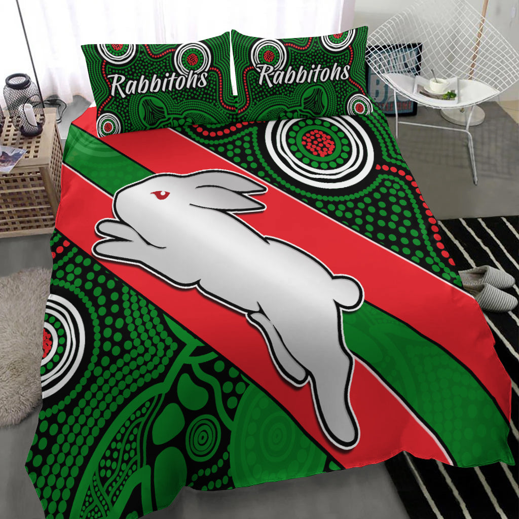 rabbitohs-indigenous-bedding-set-brave