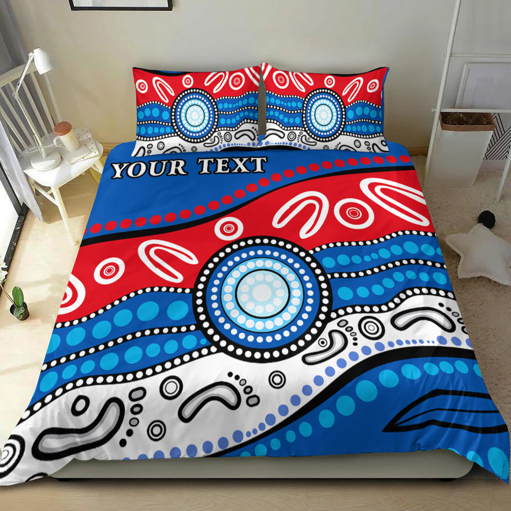 custom-personalised-bulldogs-indigenous-bedding-set-western