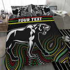custom-personalised-panthers-indigenous-bedding-set-premiers-penrith-champion