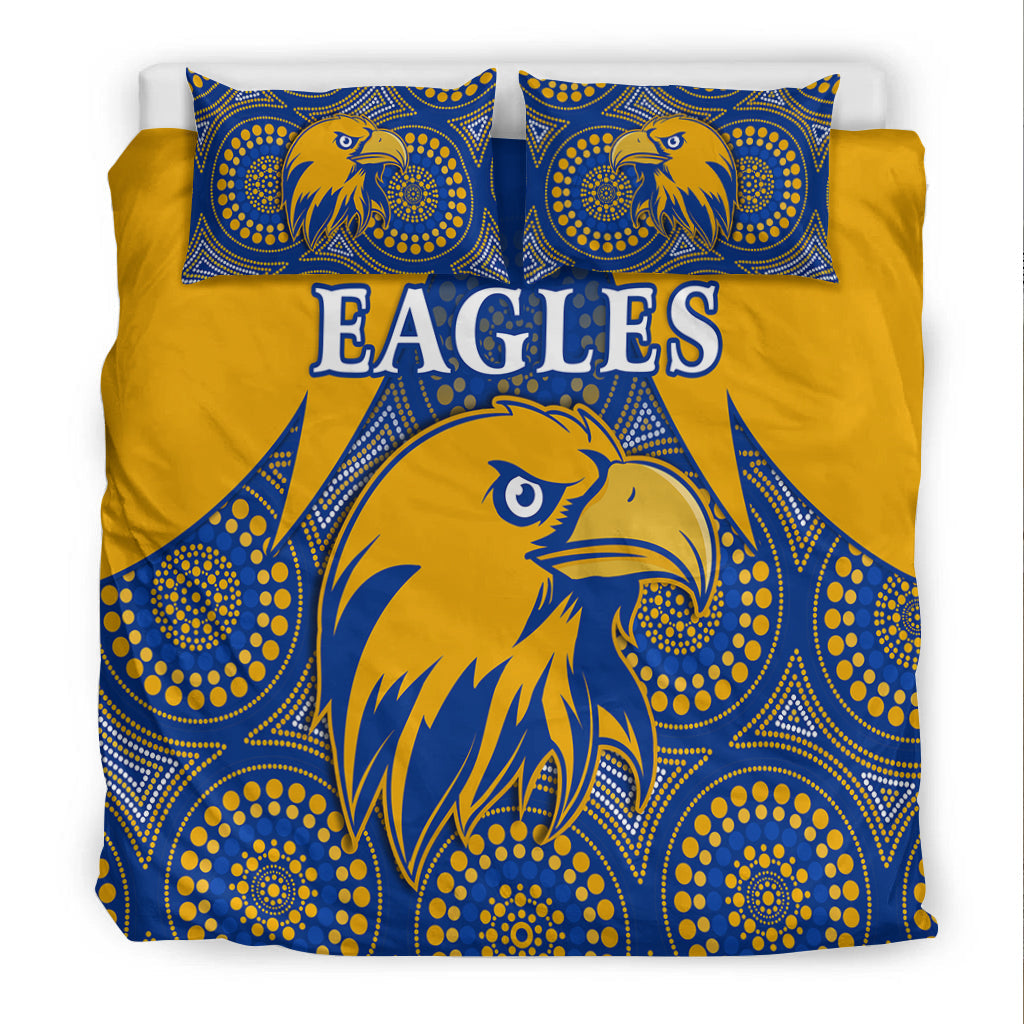 eagles-indigenous-bedding-set-west-coast-2021-version-gold