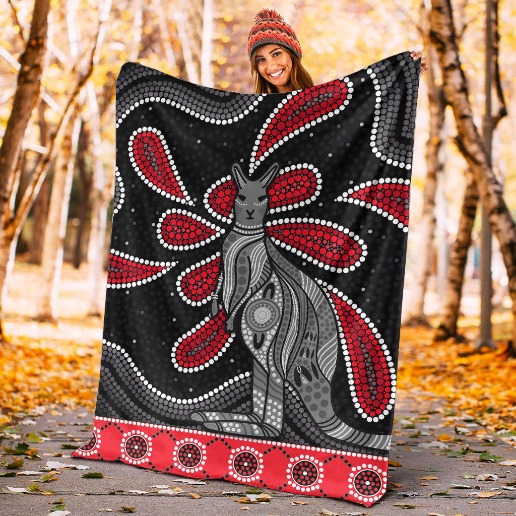 aboriginal-boomerang-premium-blanket-kangaroo-australia