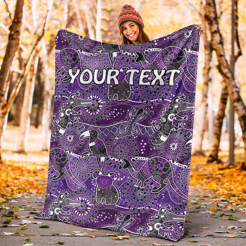 custom-personalised-australian-boomerang-premium-blanket-indigenous-australia-graceful