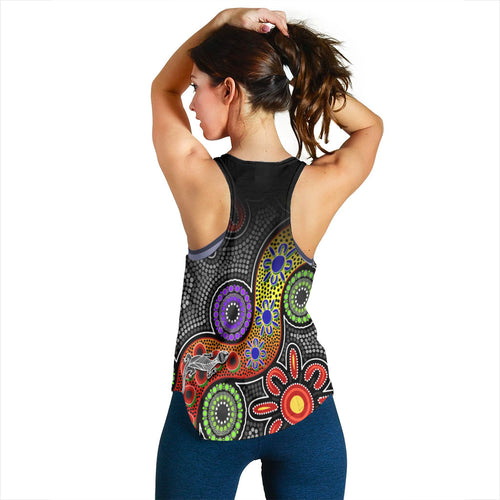 all-stars-christmas-women-racerback-tank-indigenous-dreamtime