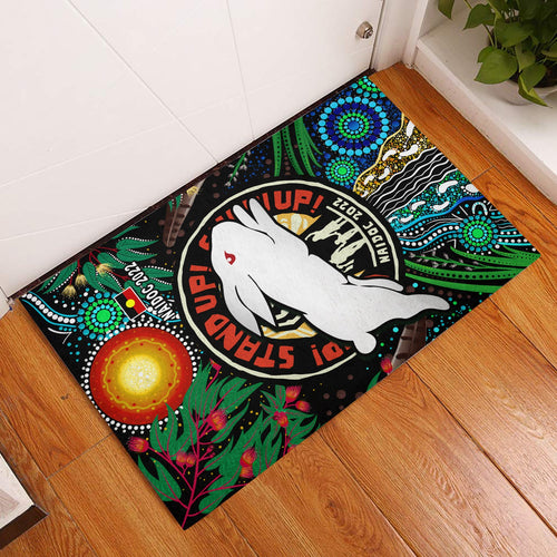 rabbitohs-naidoc-week-2022-door-mat-aboriginal-get-up