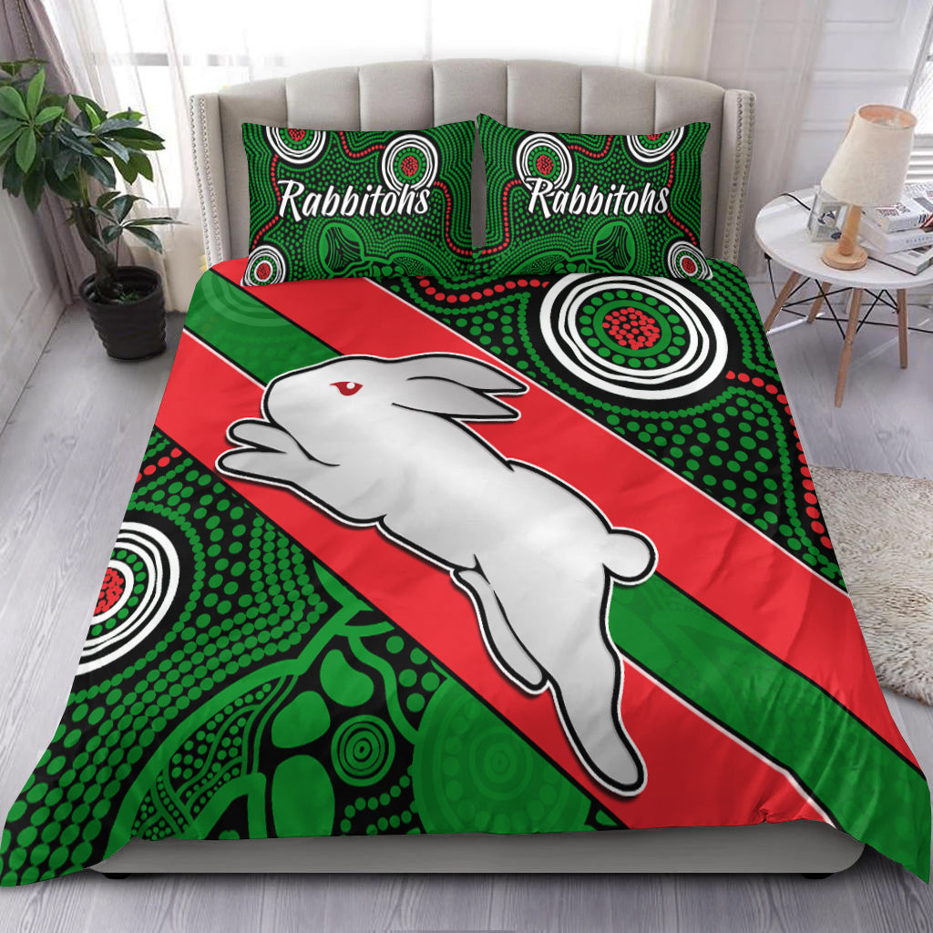 rabbitohs-indigenous-bedding-set-brave