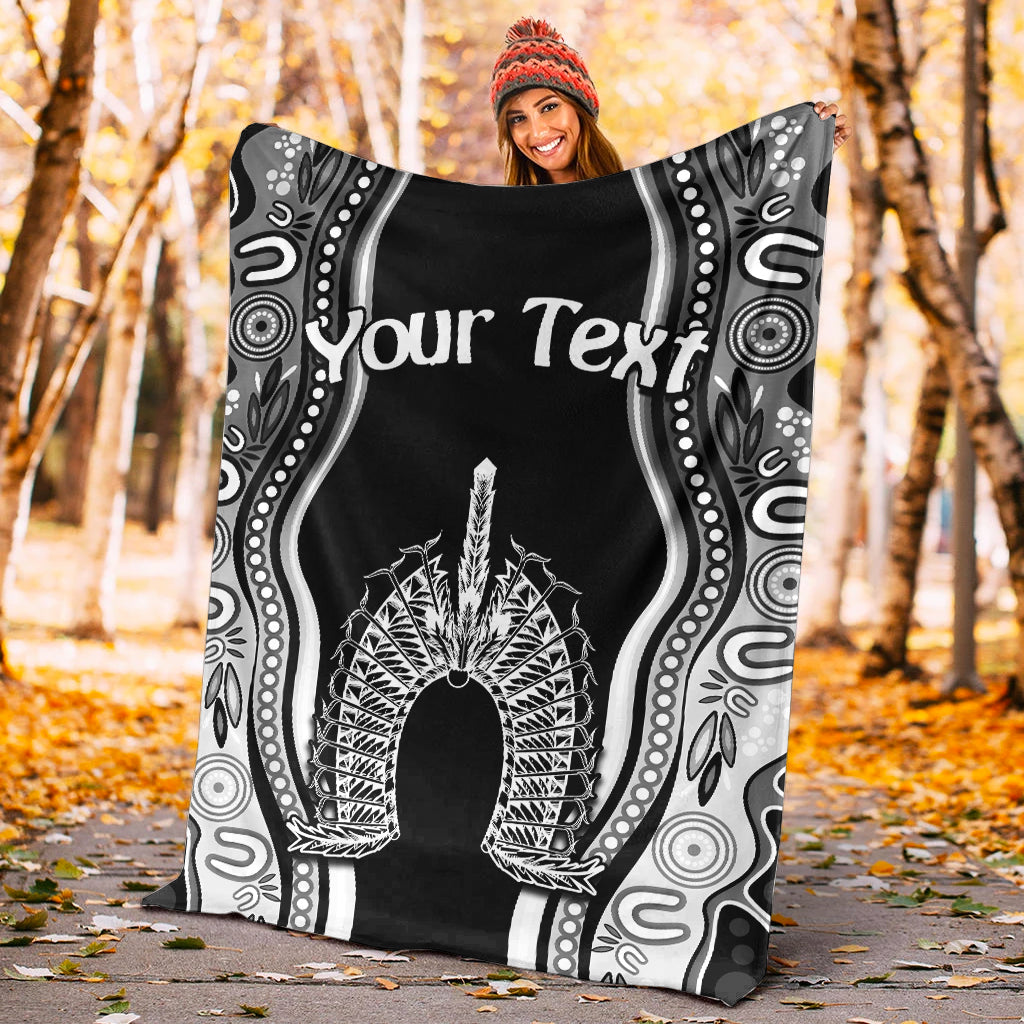 custom-personalised-torres-strait-islands-premium-blanket-the-dhari-mix-aboriginal-turtle-version-black-02