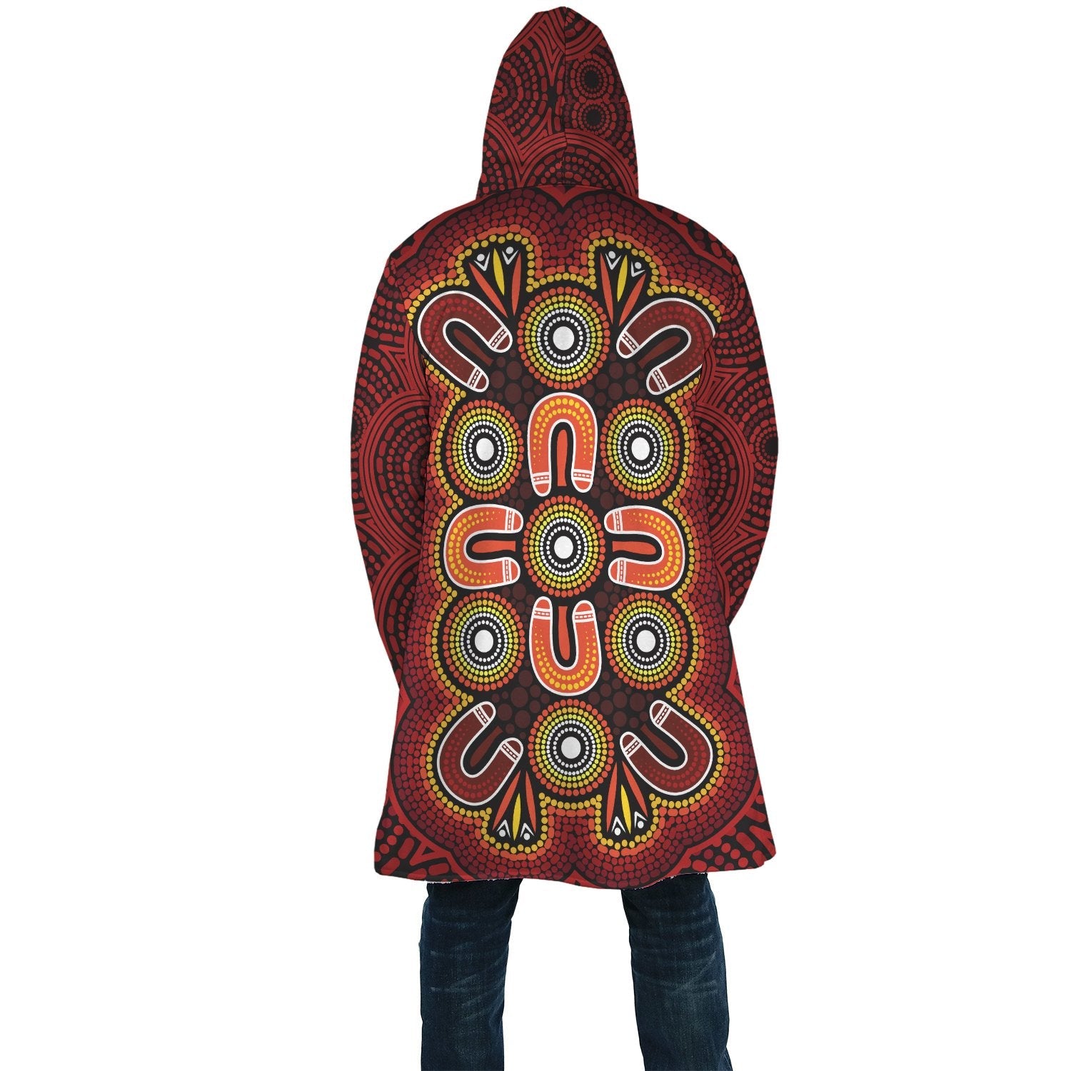 aboriginal-cloak-aboriginal-dot-painting-flowers-style