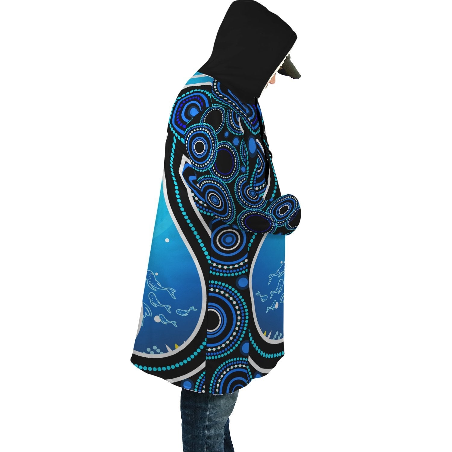 aboriginal-cloak-dolphin-and-aboriginal-dot-patterns