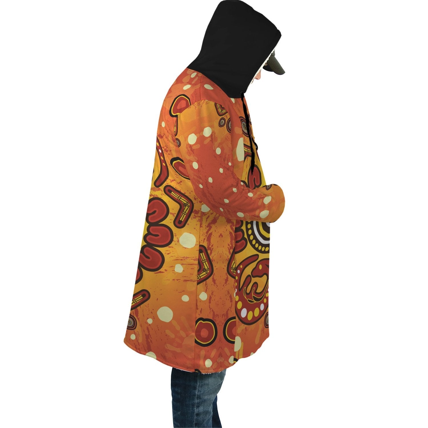 aboriginal-cloak-baby-kangaroo-and-dot-painting-patterns