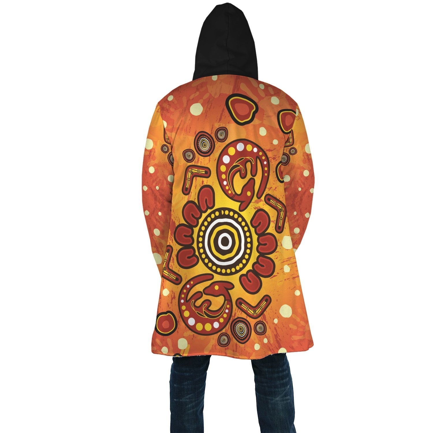 aboriginal-cloak-baby-kangaroo-and-dot-painting-patterns