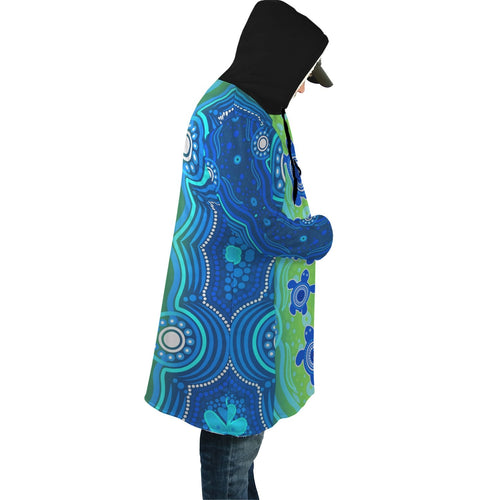 1staustrali-aboriginal-cloak-aboriginal-turtle-family