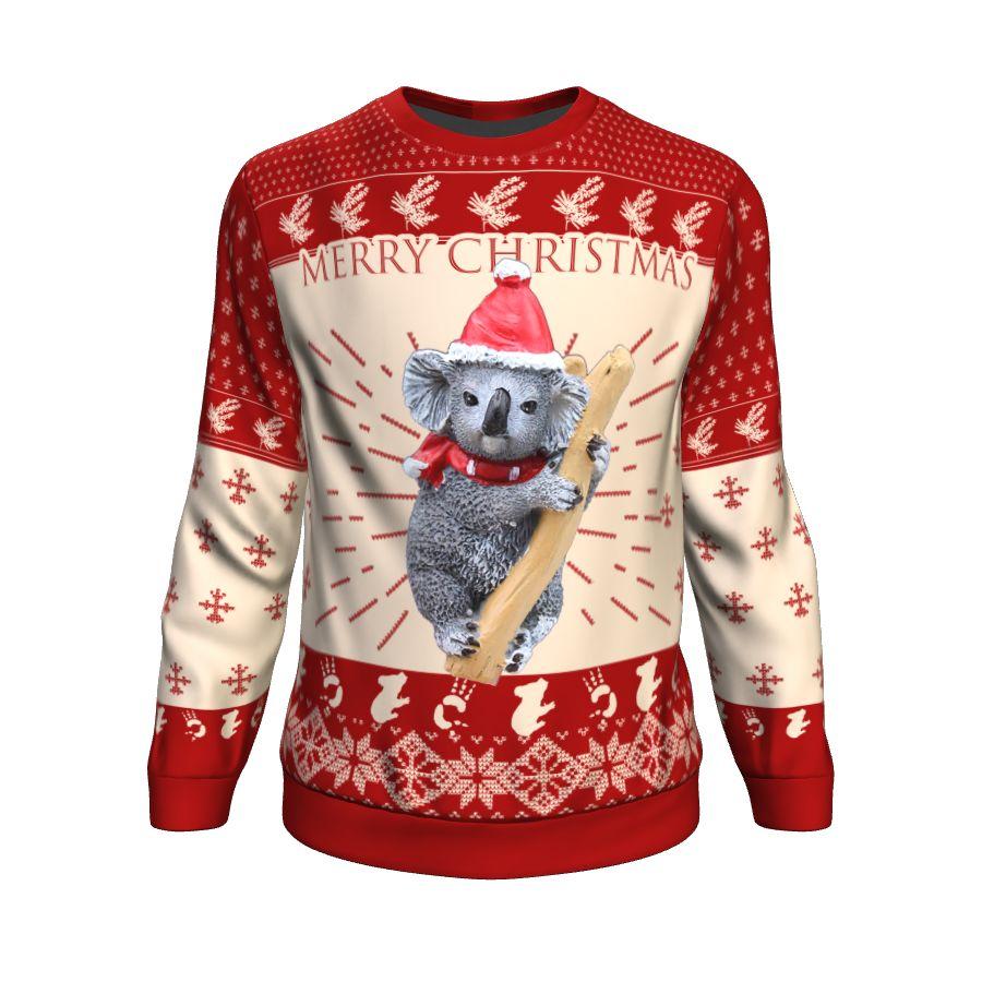 christmas-sweater-koala-shirt-merry-christmas-unisex