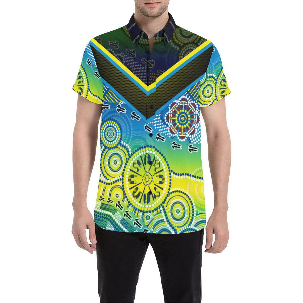 aboriginal-short-sleeve-shirt-dot-painting-indigenous-circle-patterns