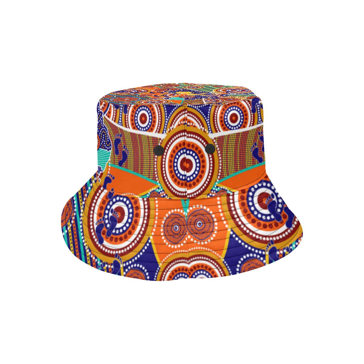 aboriginal-bucket-hat-australian-map-dot-painting