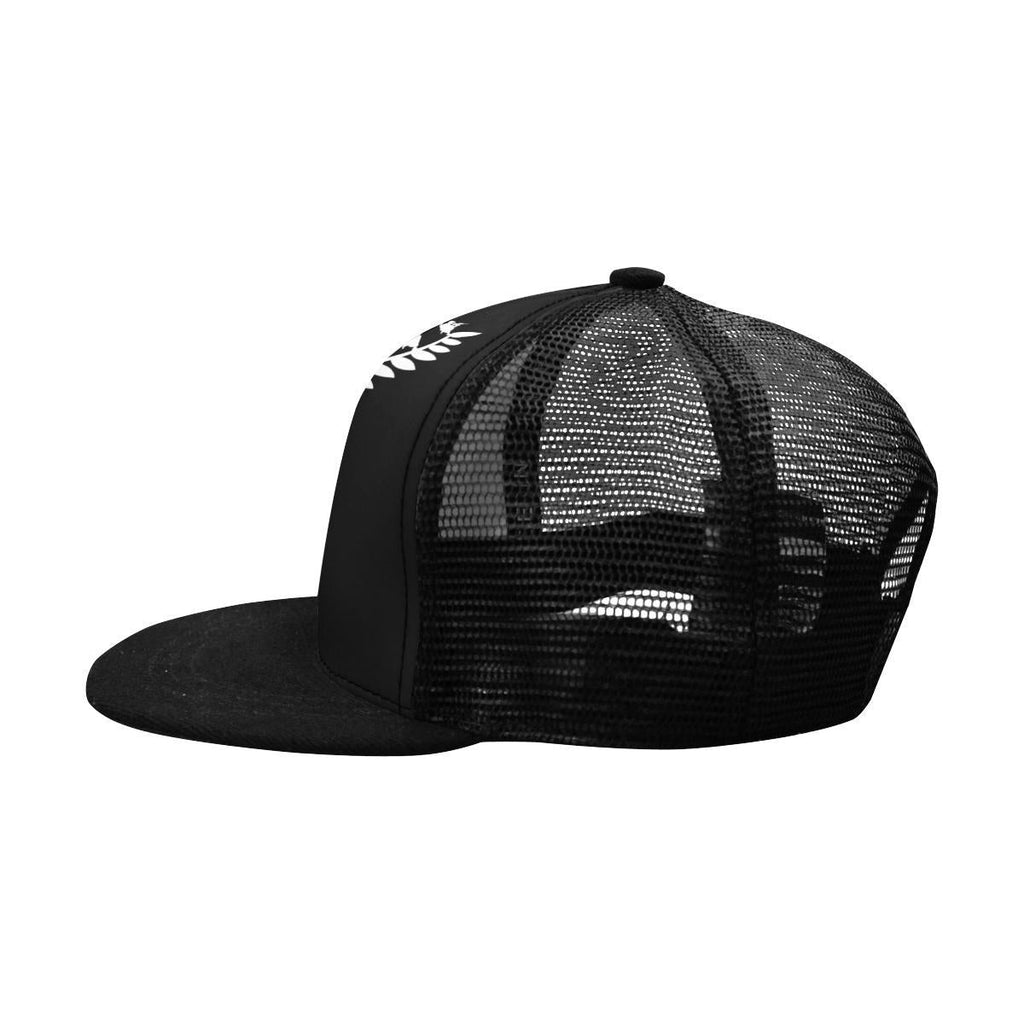 Custom - Lest We Forget Silver Fern Anzac Trucker Hat Personal Signature - Black - Vibe Hoodie