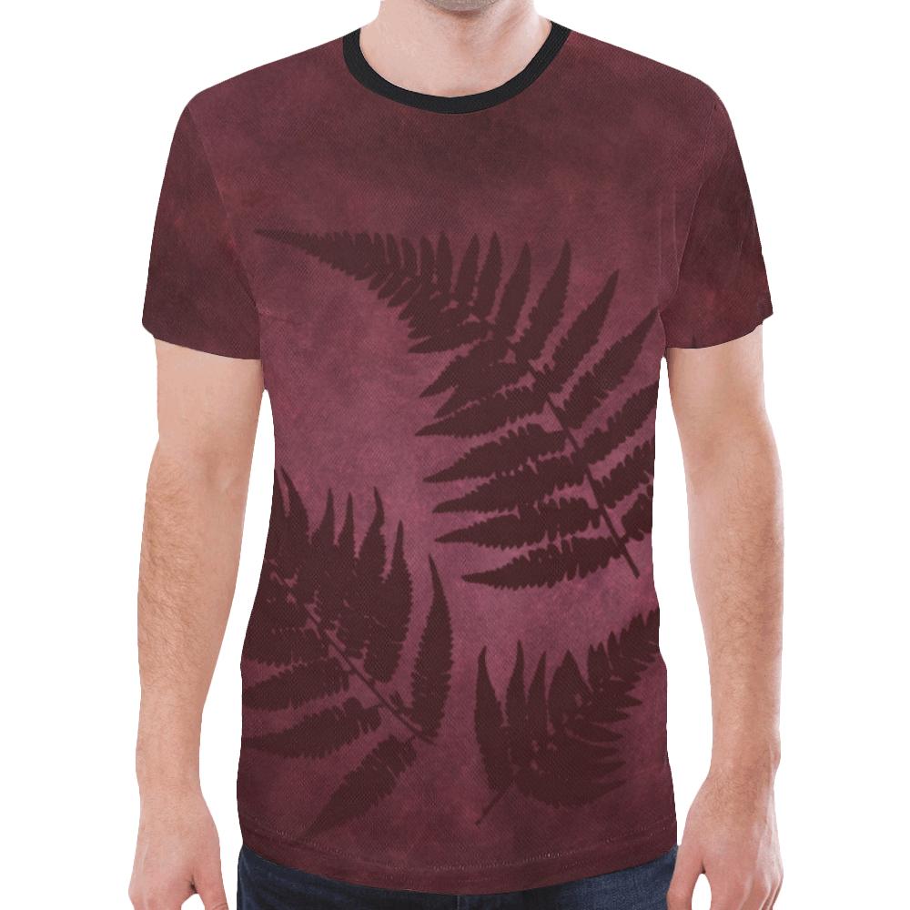 new-zealand-burgundy-fern-t-shirt