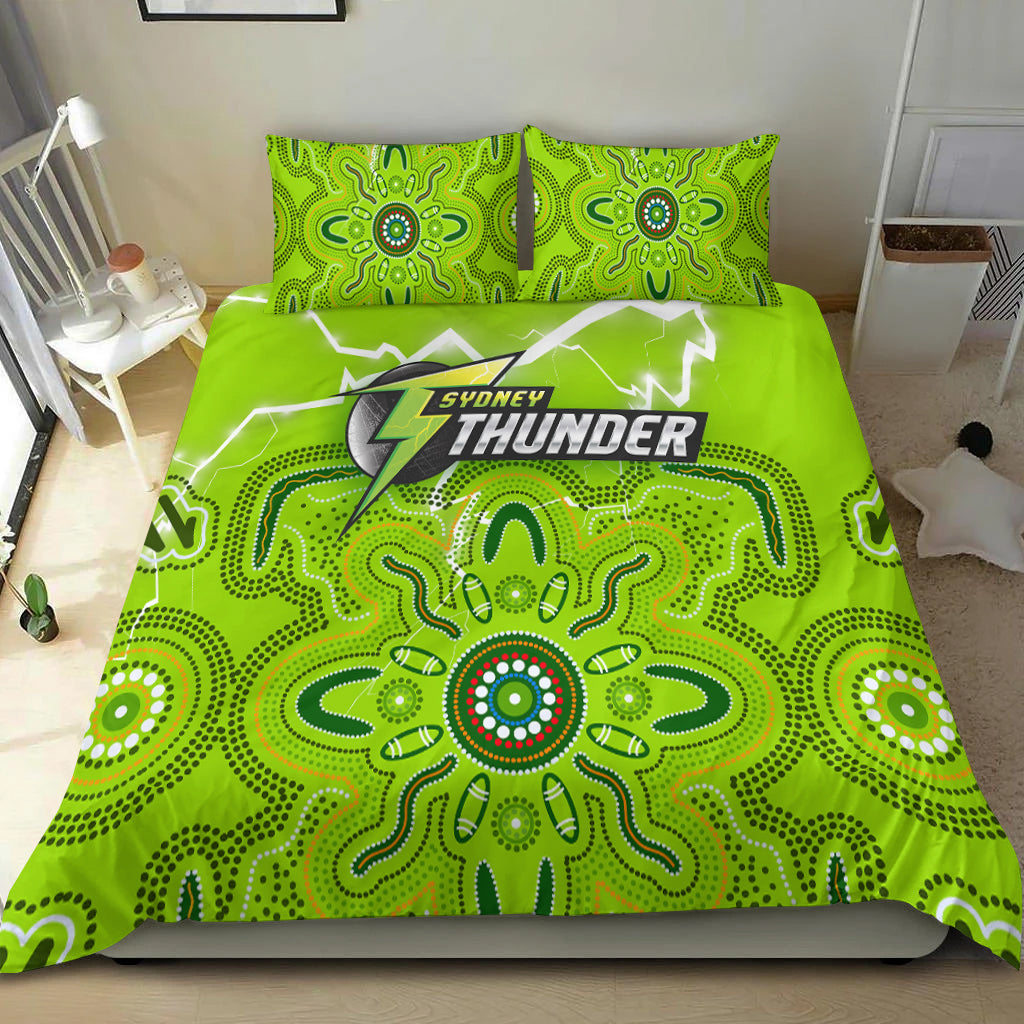 sydney-thunder-bedding-set-aboriginal-style-of-dot