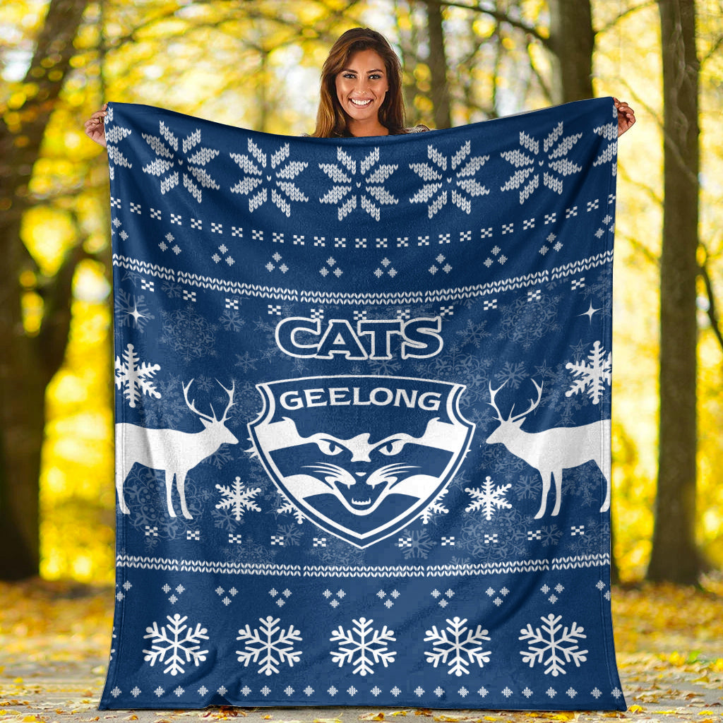geelong-cats-blanket-christmas-ugly-style