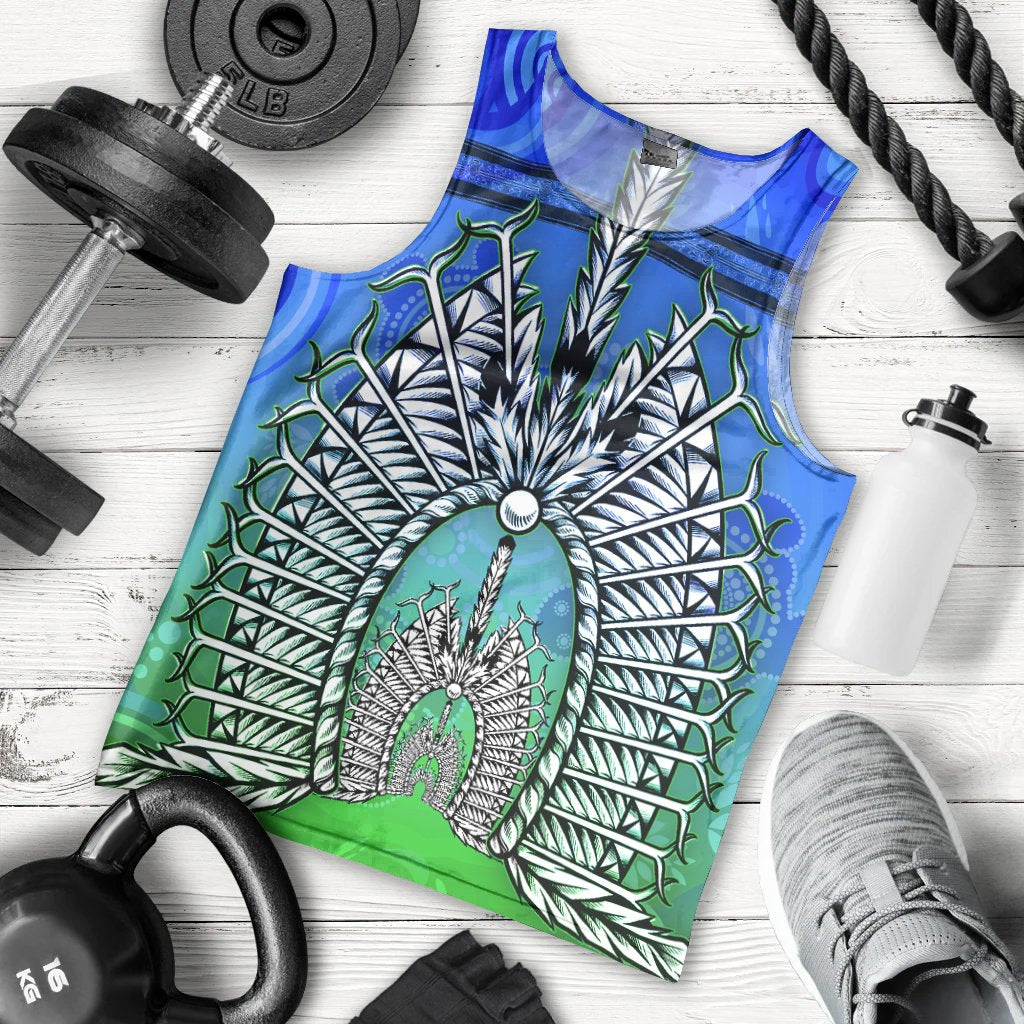 men-tank-top-turtle-background-with-dhari-mask