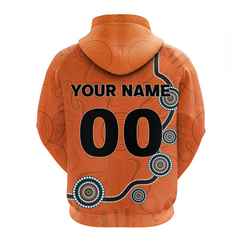 custom-personalised-brisbane-roar-zip-hoodie-indigenous-dot-painting-art