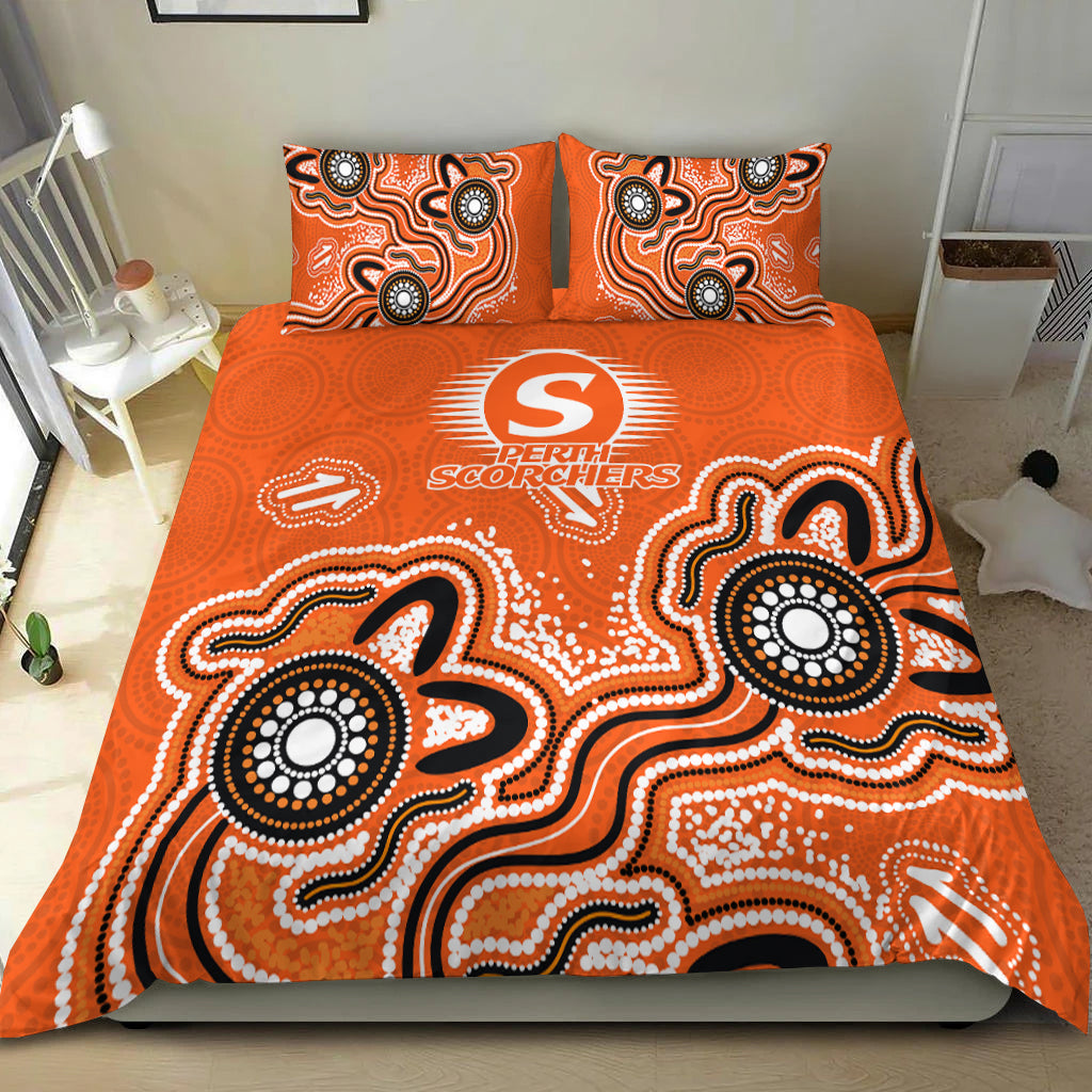 perth-scorchers-bedding-set-aboriginal-art