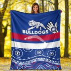 western-bulldogs-blanket-aboriginal-dot-painting