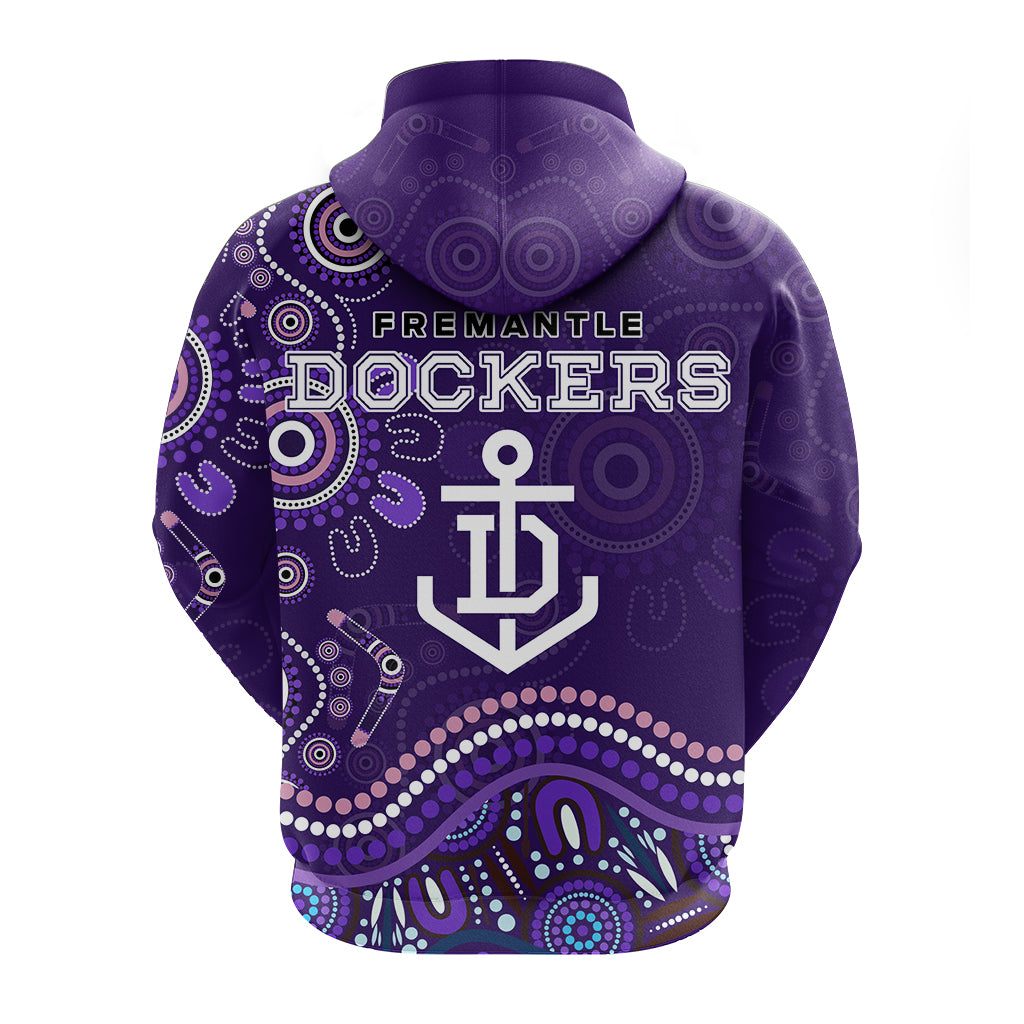 fremantle-football-club-hoodie-aboriginal-dot-painting