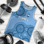 custom-personalised-sydney-men-tank-top-indigenous-dot-painting-art