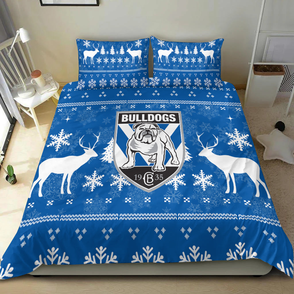 canterbury-bankstown-bulldogs-bedding-set-christmas-ugly-style