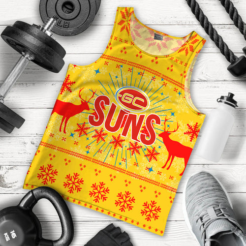 gold-coast-suns-men-tank-top-christmas-ugly-style