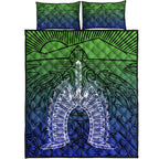 torres-strait-islanders-quilt-bed-set-turtle-and-dhari-mask